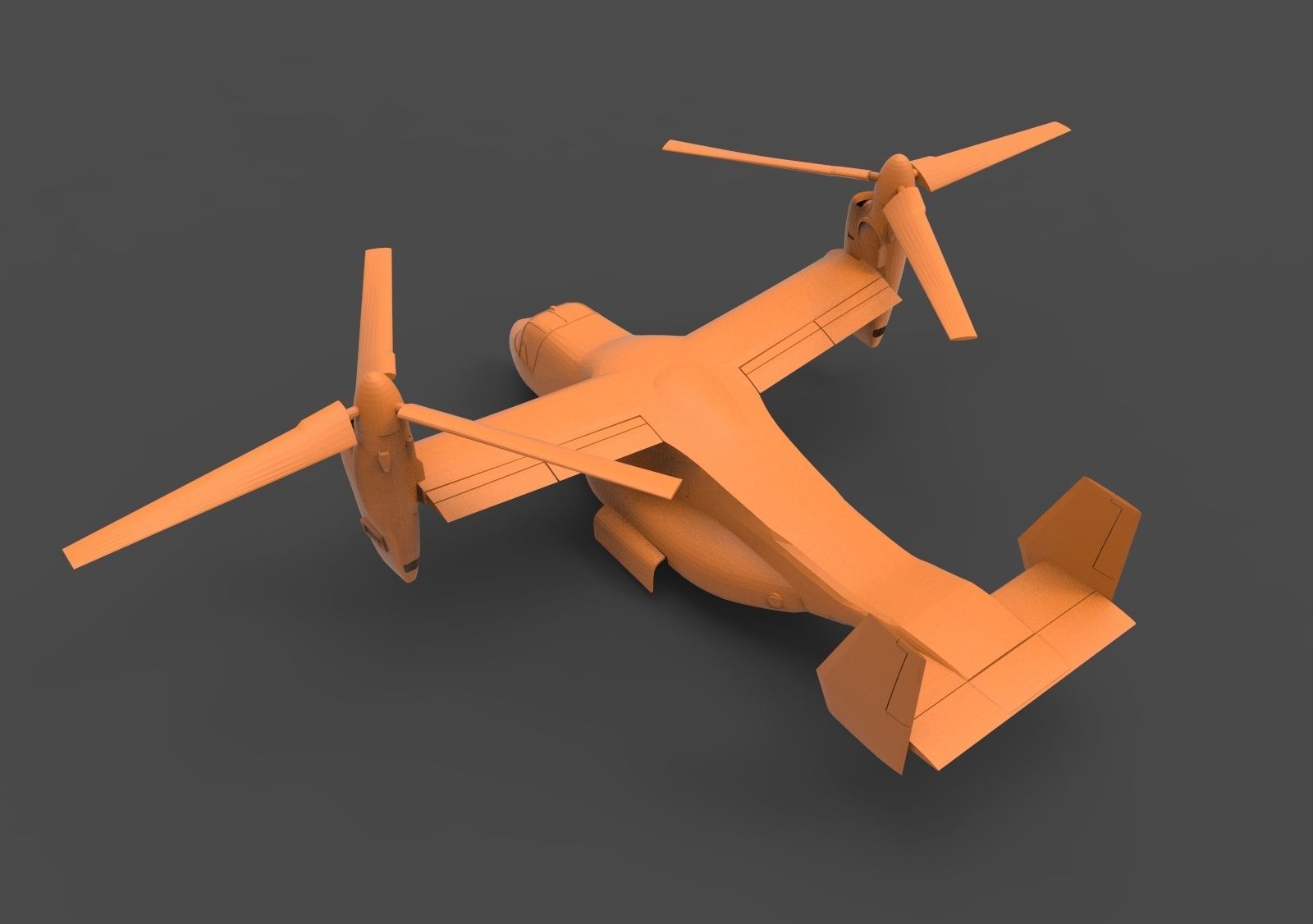 Bell Boeing V-22 3D print model_6
