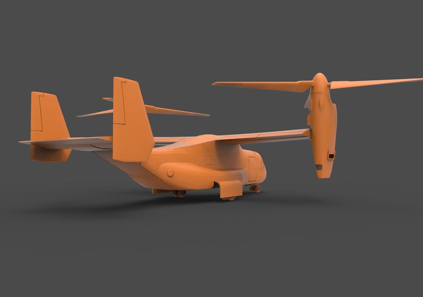 Bell Boeing V-22 3D print model_4