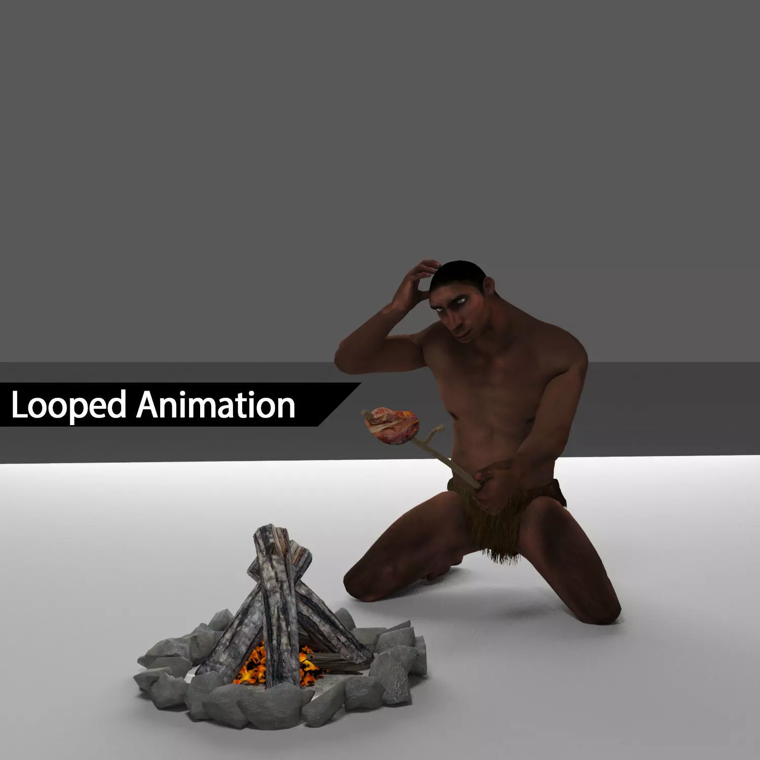 Homo erectus 3D model_0