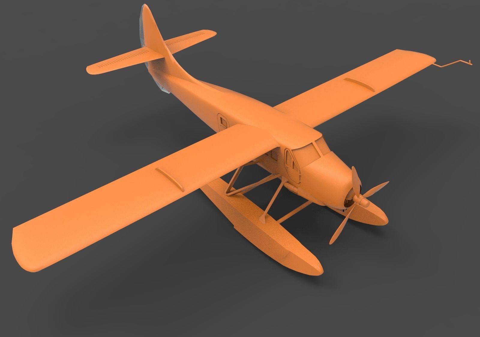 DHC-3 Otter 3D print model_7