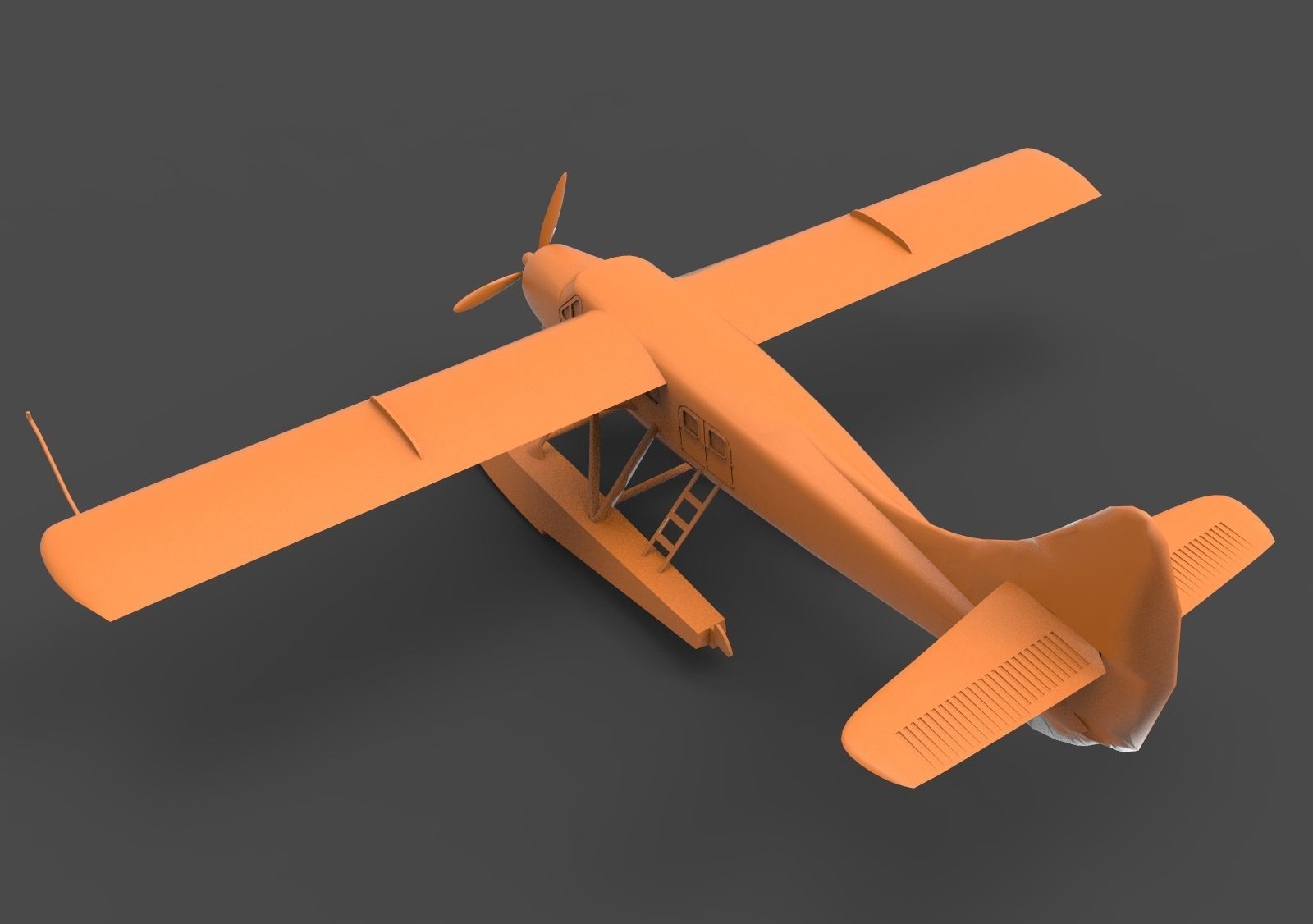 DHC-3 Otter 3D print model_6