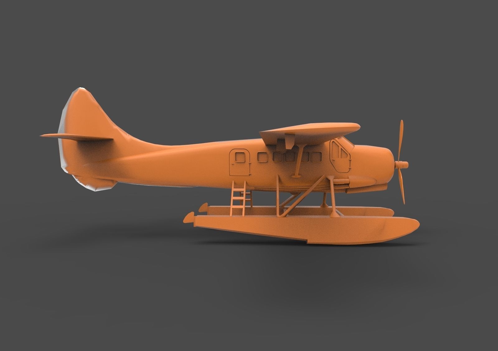 DHC-3 Otter 3D print model_3