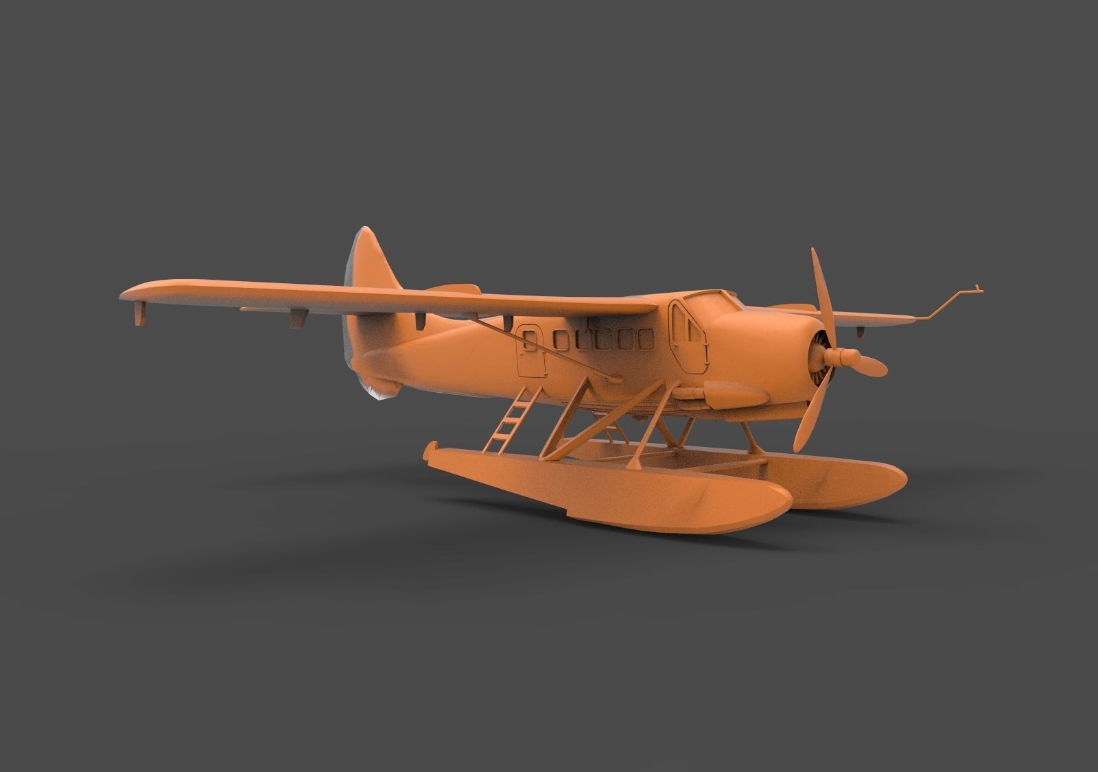 DHC-3 Otter 3D print model_2