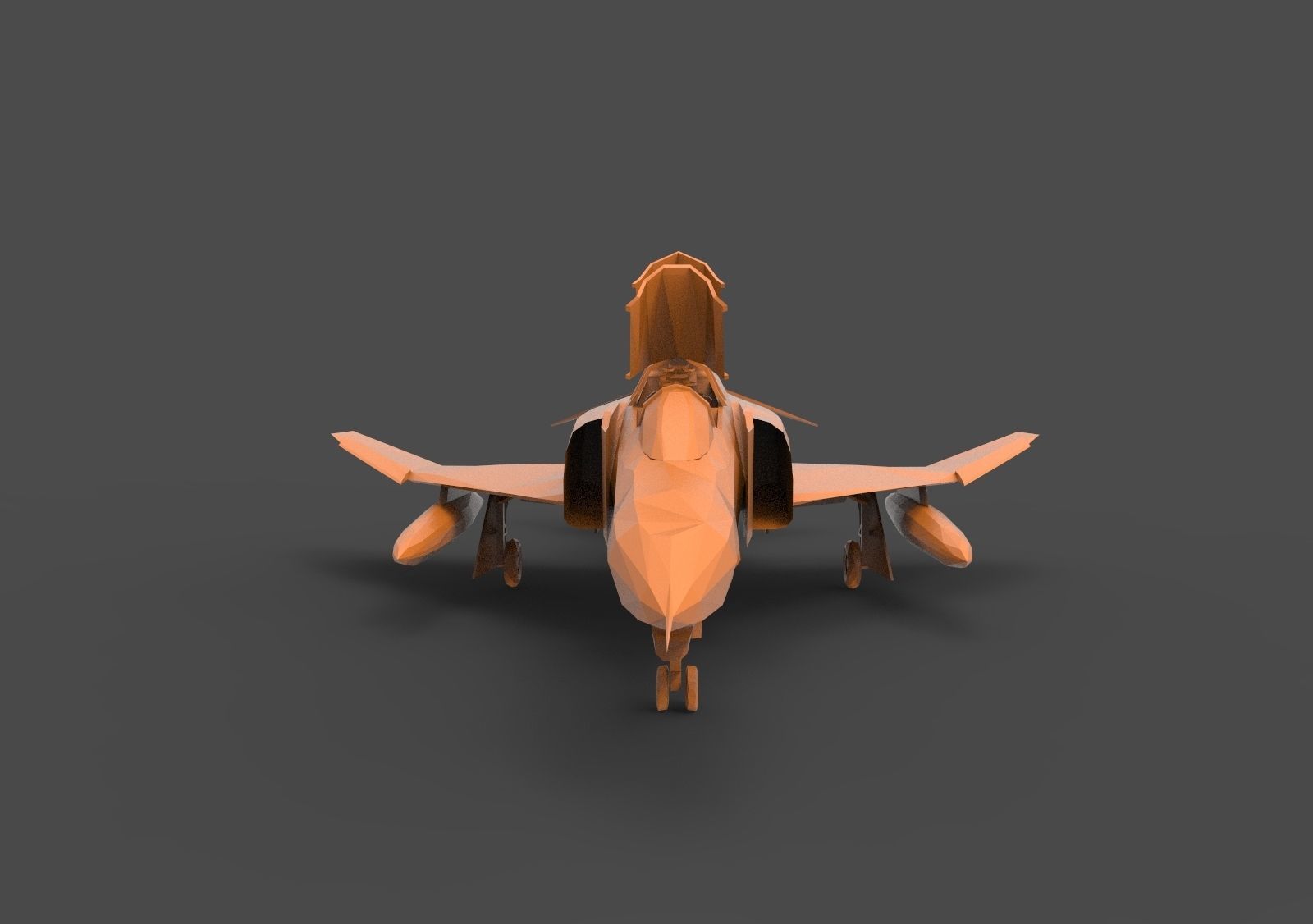 Douglas F-4 Phantom II 3D print model_1