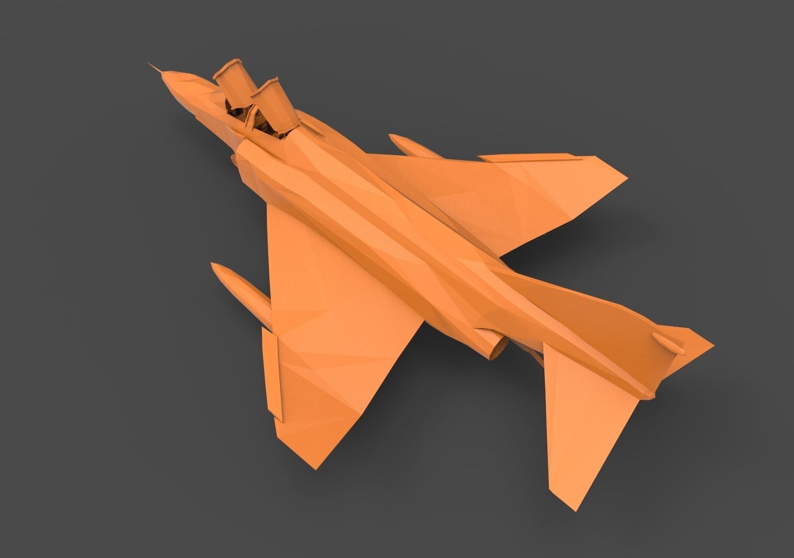 Douglas F-4 Phantom II 3D print model_6