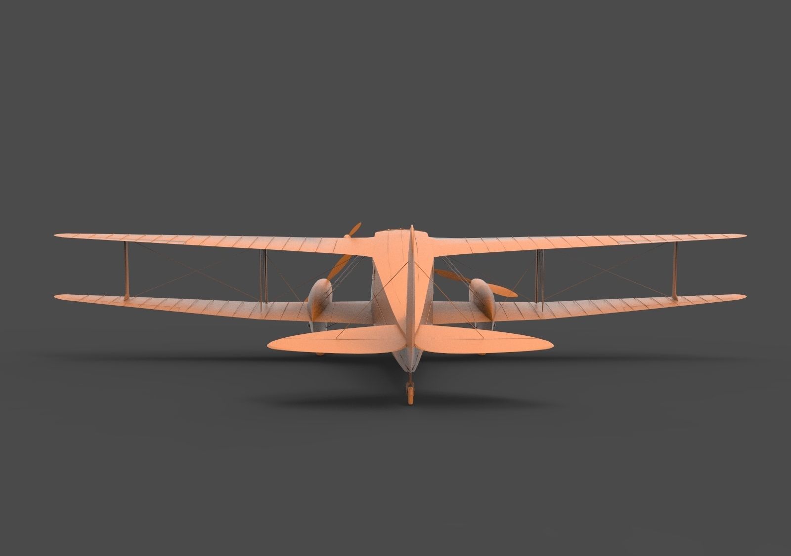 Havilland Dragon Rapide 3D print model_5