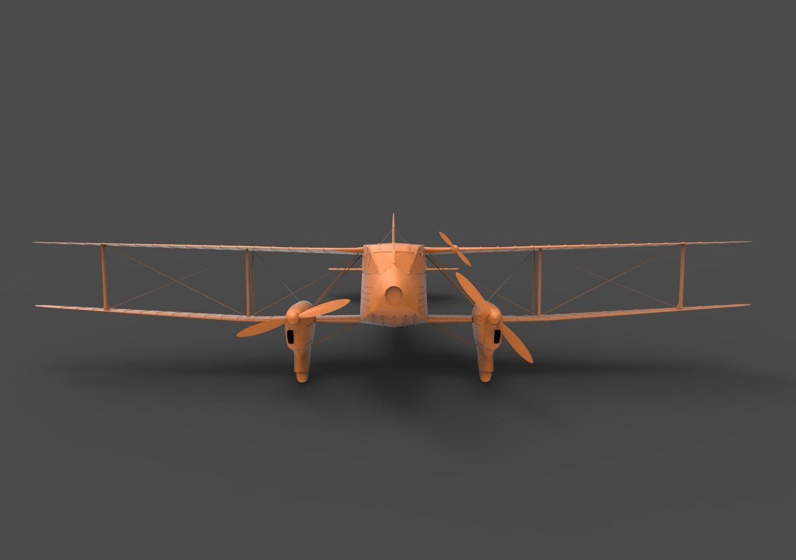 Havilland Dragon Rapide 3D print model_1