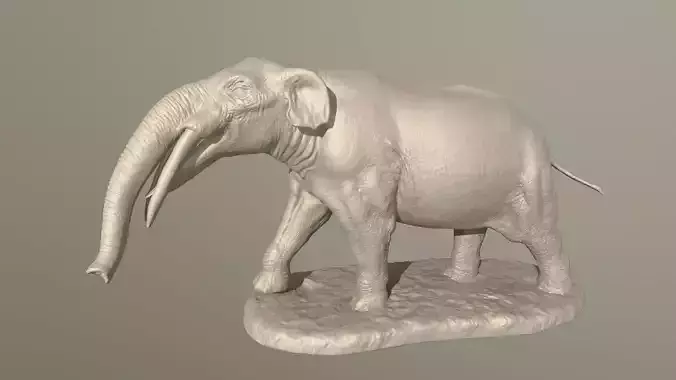 Gomphotherium atavus model for 3D printing 