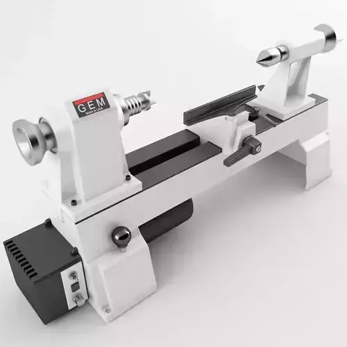 Variable Speed Mini Lathe 3D model