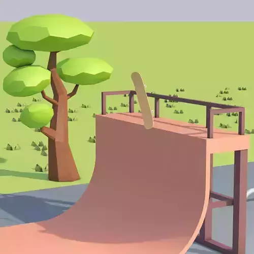 Skateboard Park 3D model