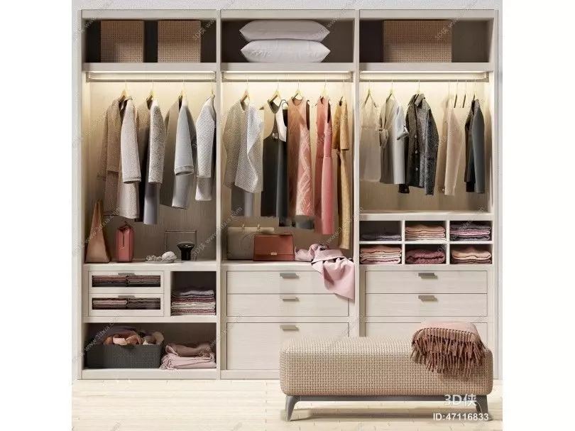 dressing room  3D print model_0