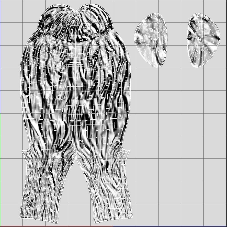 red ginseng Low-poly 3D model_10