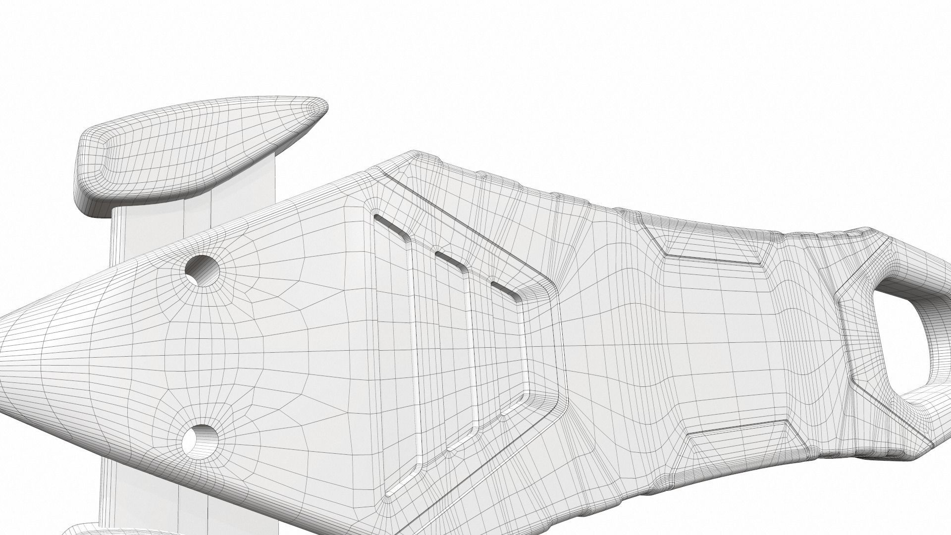 Cutter knife sk-15 colect 3D model_14