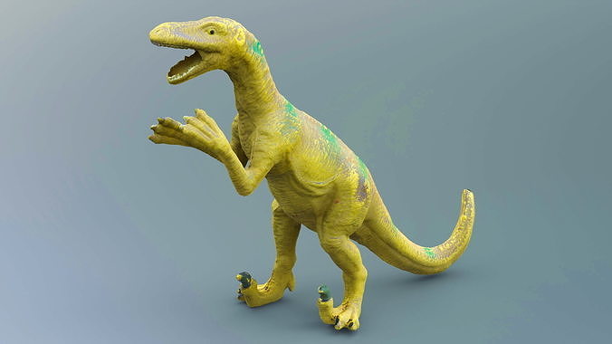 Toy dinosaur rex Free low-poly 3D model