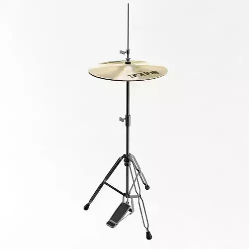 Hi Hat Cymbal 3D model