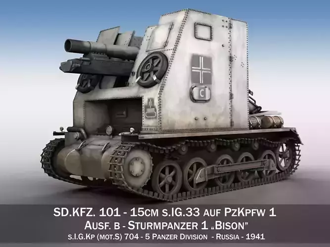 Sturmpanzer1 - Bison - 5PzDiv