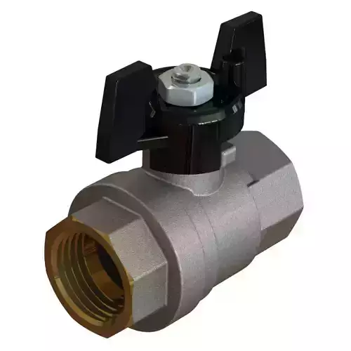 Ball valve 1-2 inch BB butterfly handle