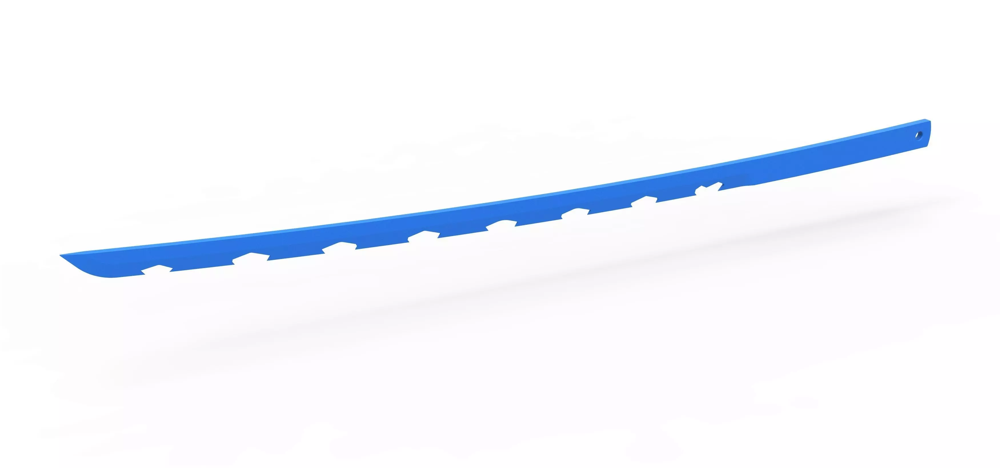 Blade for the sword of Inosuke Hashibira 3D print model