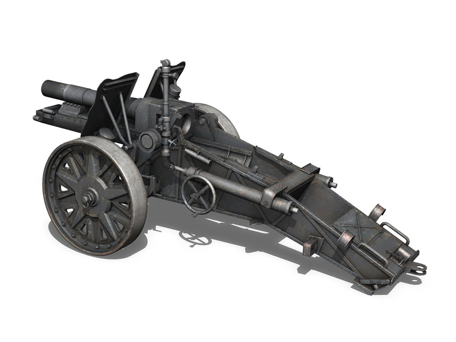 Sturmpanzer1 - Bison - 1 PzDiv 3D model_14