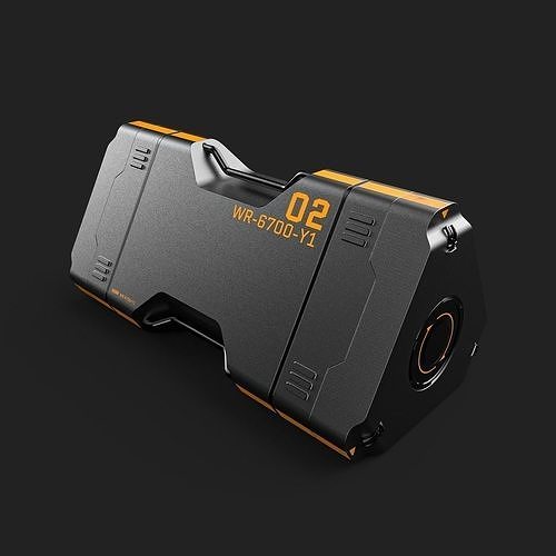 Sci-Fi Box-01 3D model
