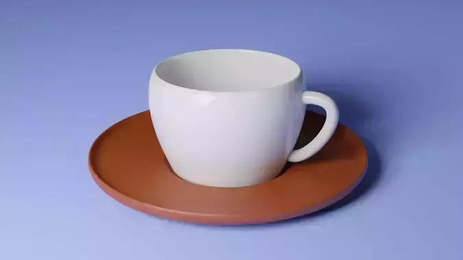 Cup and plate