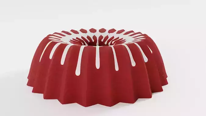 Red Velvet Bundt Cake with Cream Cheese Icing