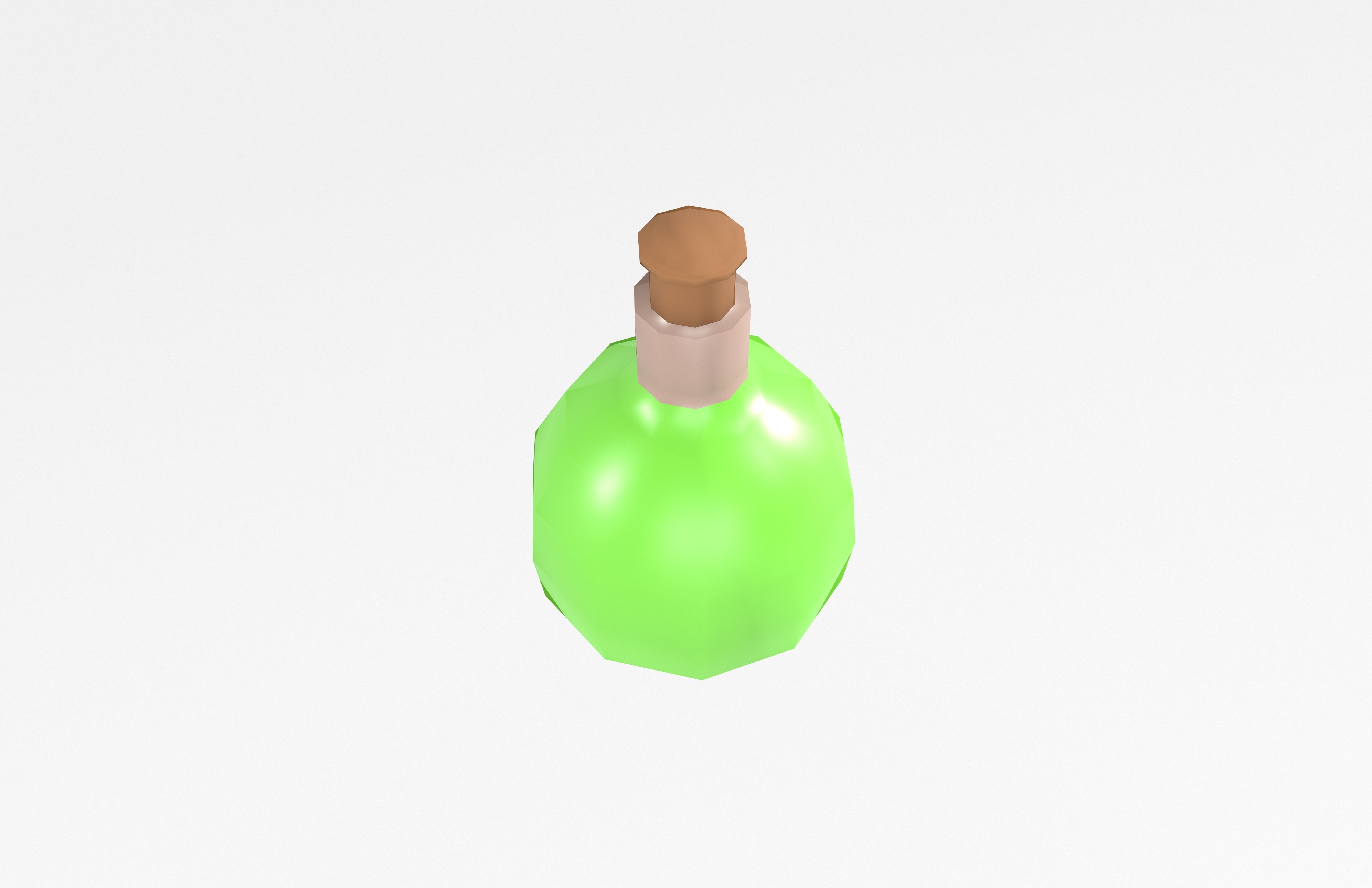 Potions v1 001 Low-poly 3D model_3
