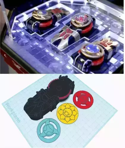 Ninja Storm Wind Morpher with Power Coins