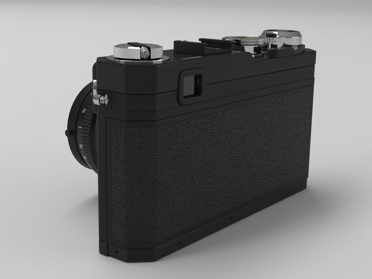 Nikon Film Camera 3D model_3