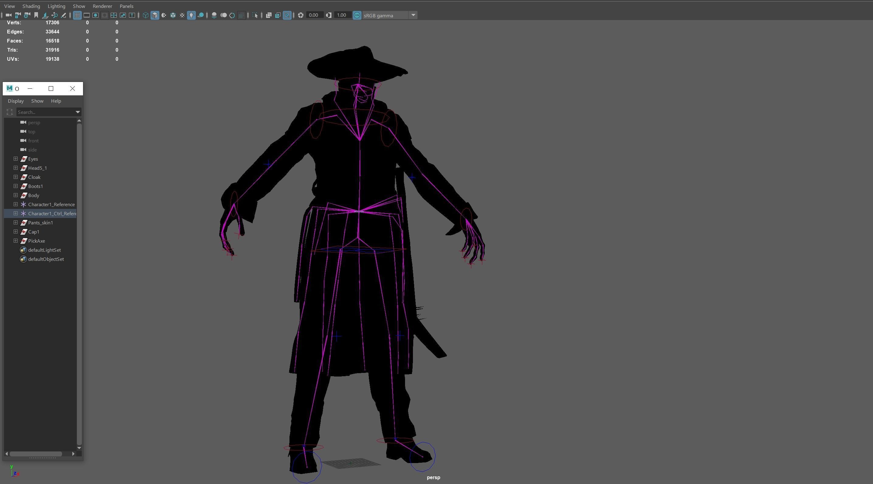 Monster maniac unit 3 Low-poly 3D model_12