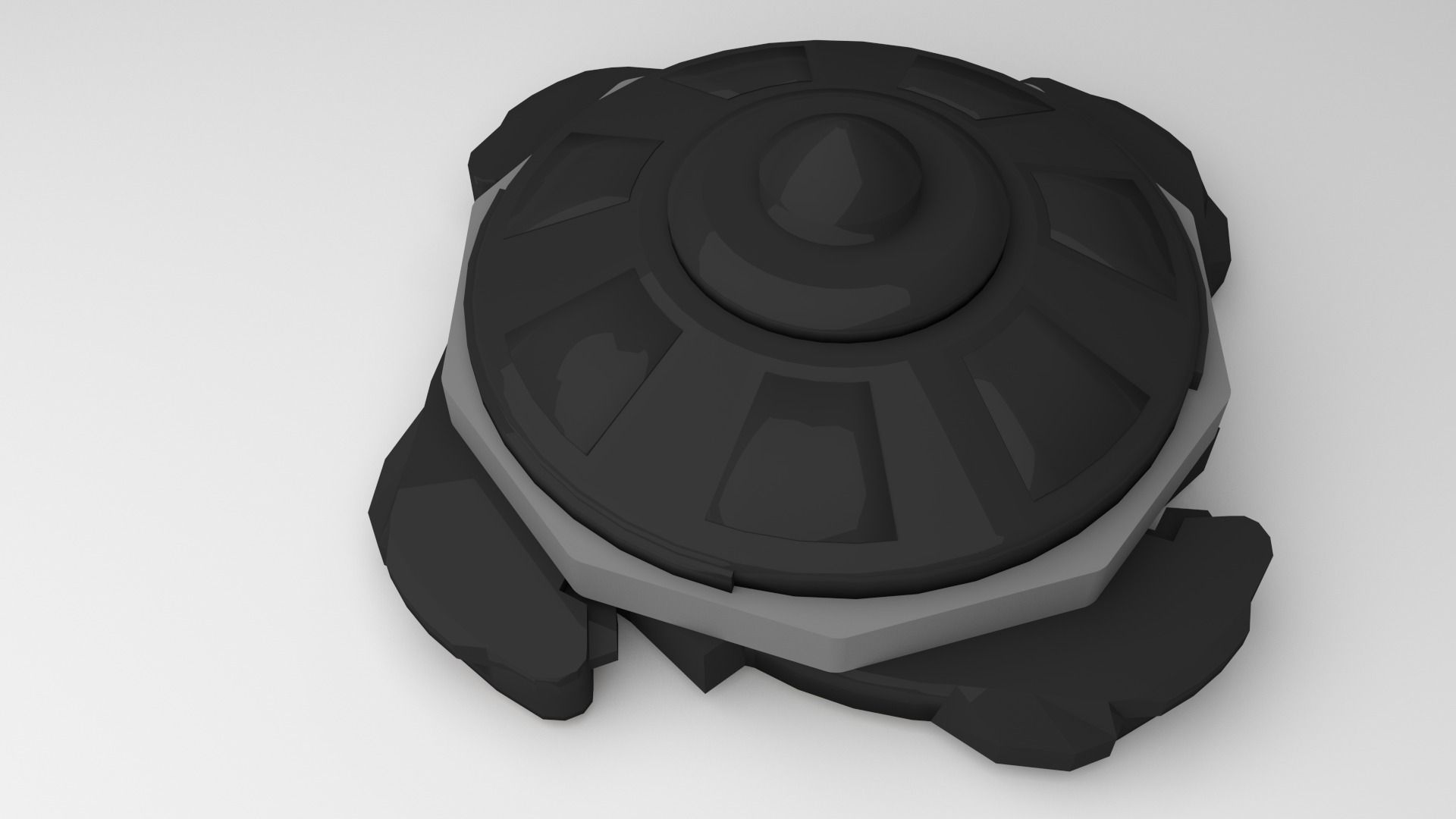 Beyblade Free low-poly 3D model_3