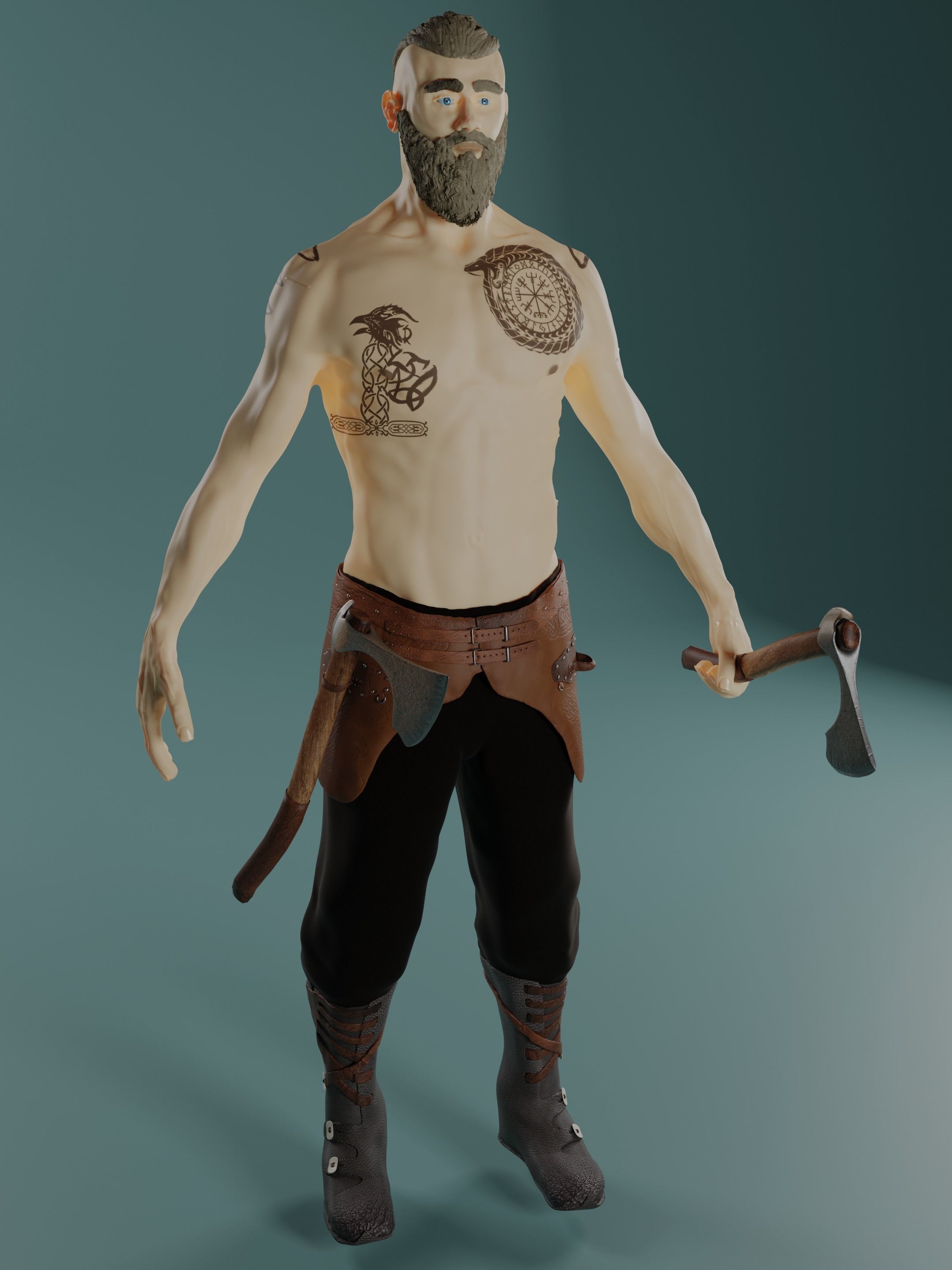viking 3D model_0