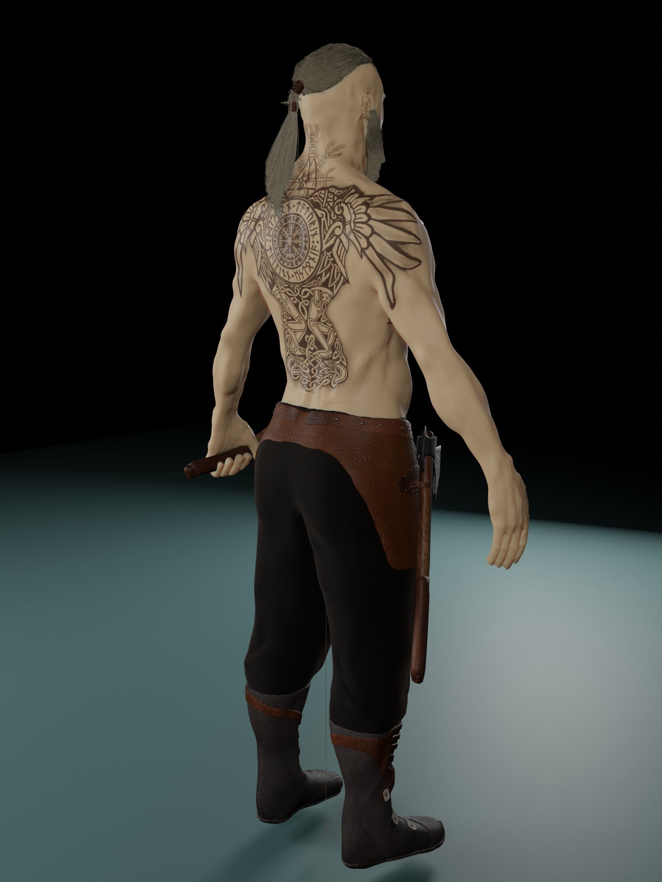 viking 3D model_2