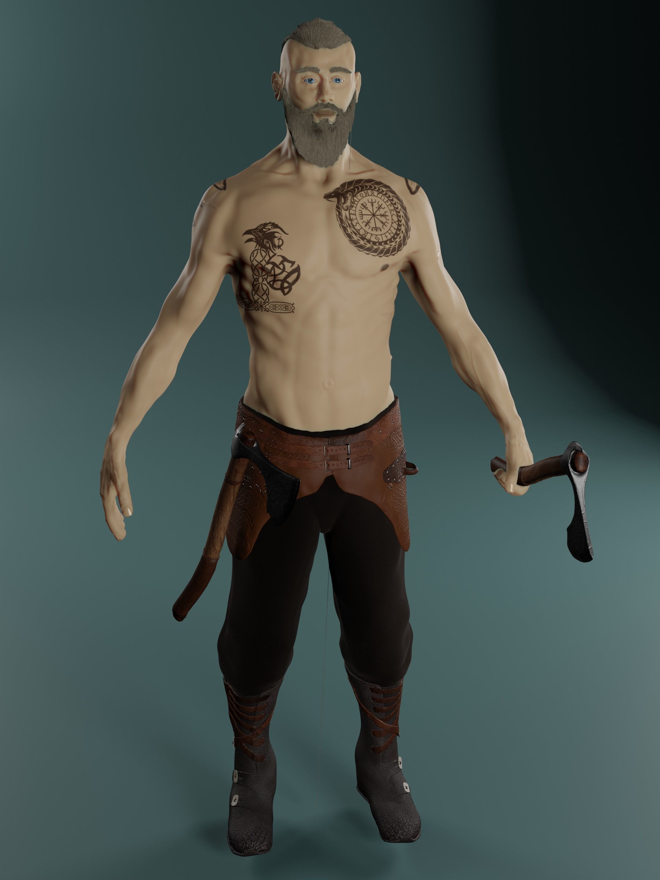 viking 3D model_1