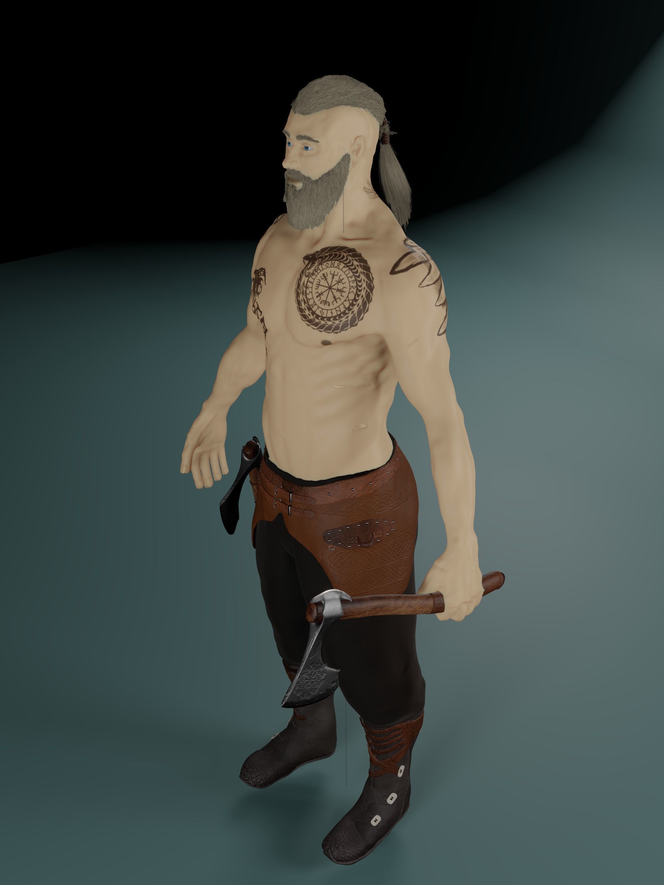 viking 3D model_3