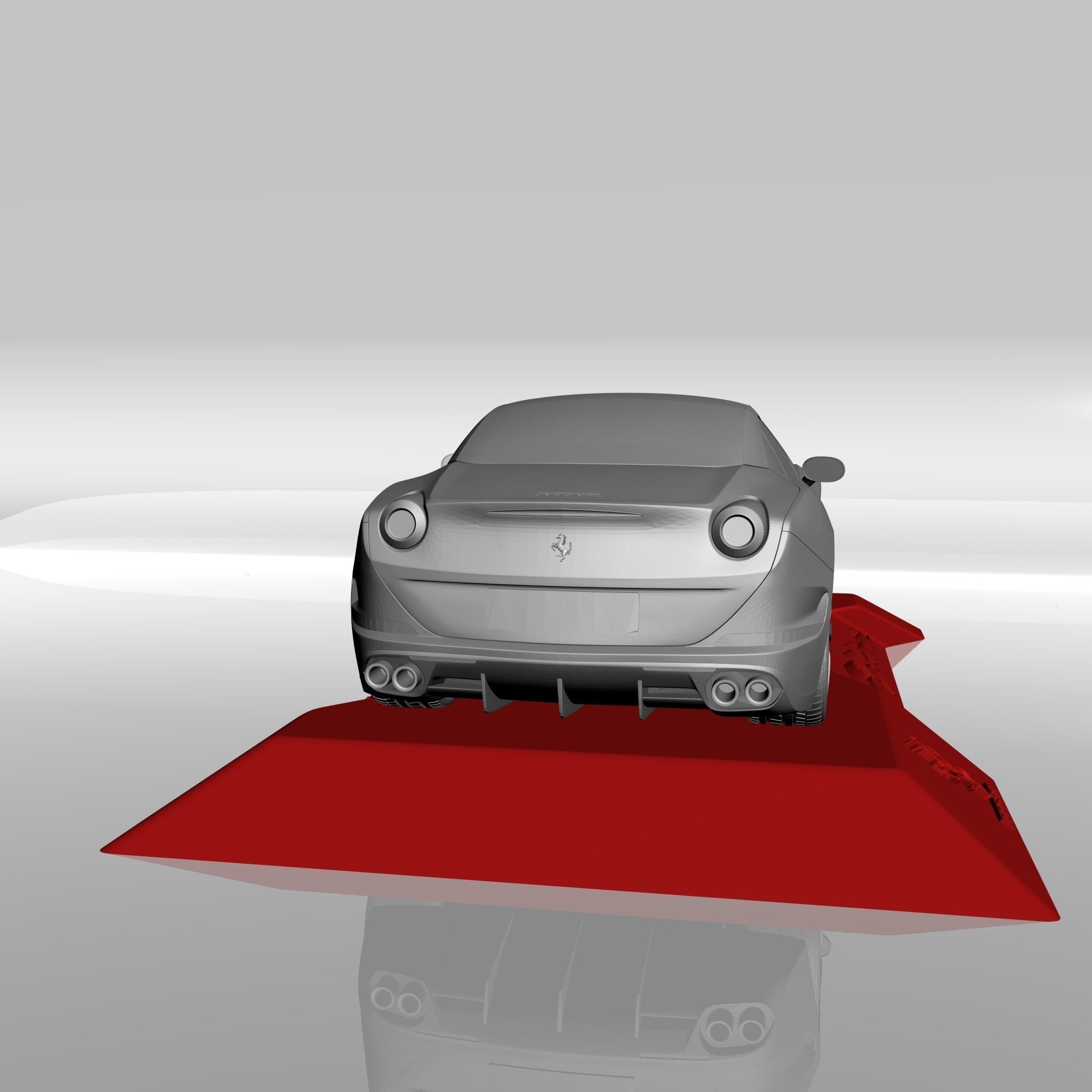 FERRARI CALIFORNIA T 3D PRINTABLE MODEL 3D print model_4