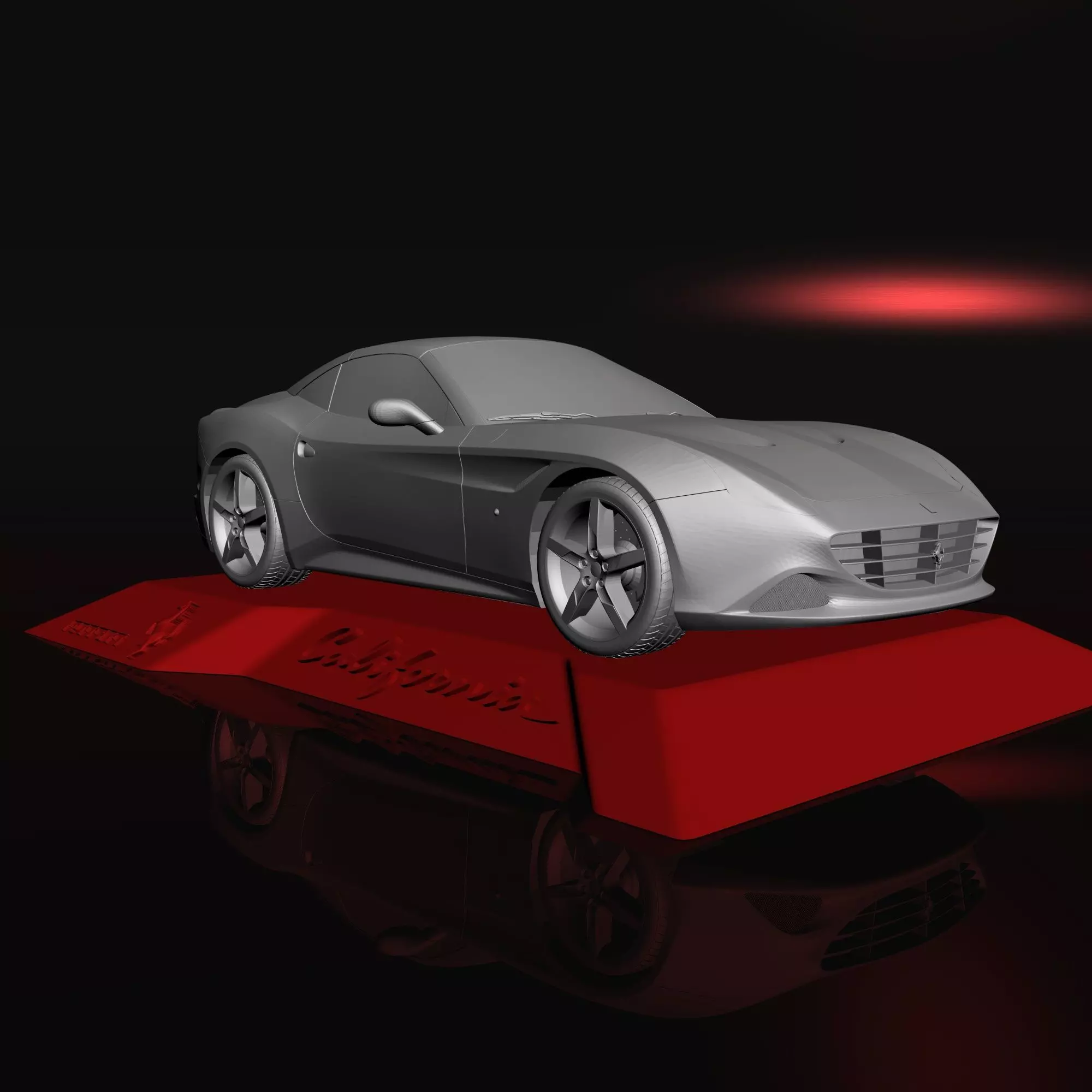 FERRARI CALIFORNIA T 3D PRINTABLE MODEL 3D print model_0