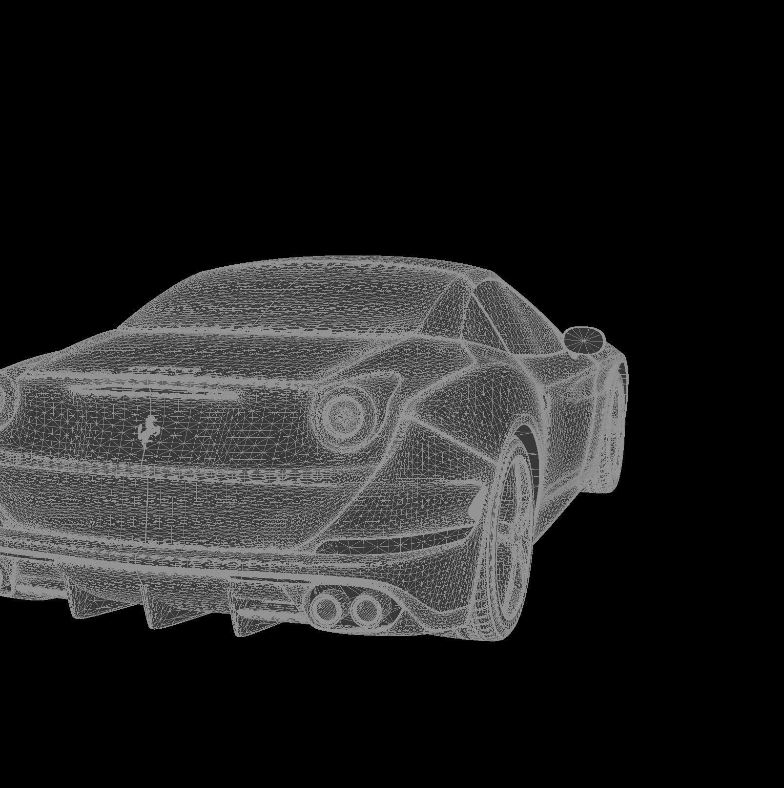 FERRARI CALIFORNIA T 3D PRINTABLE MODEL 3D print model_13
