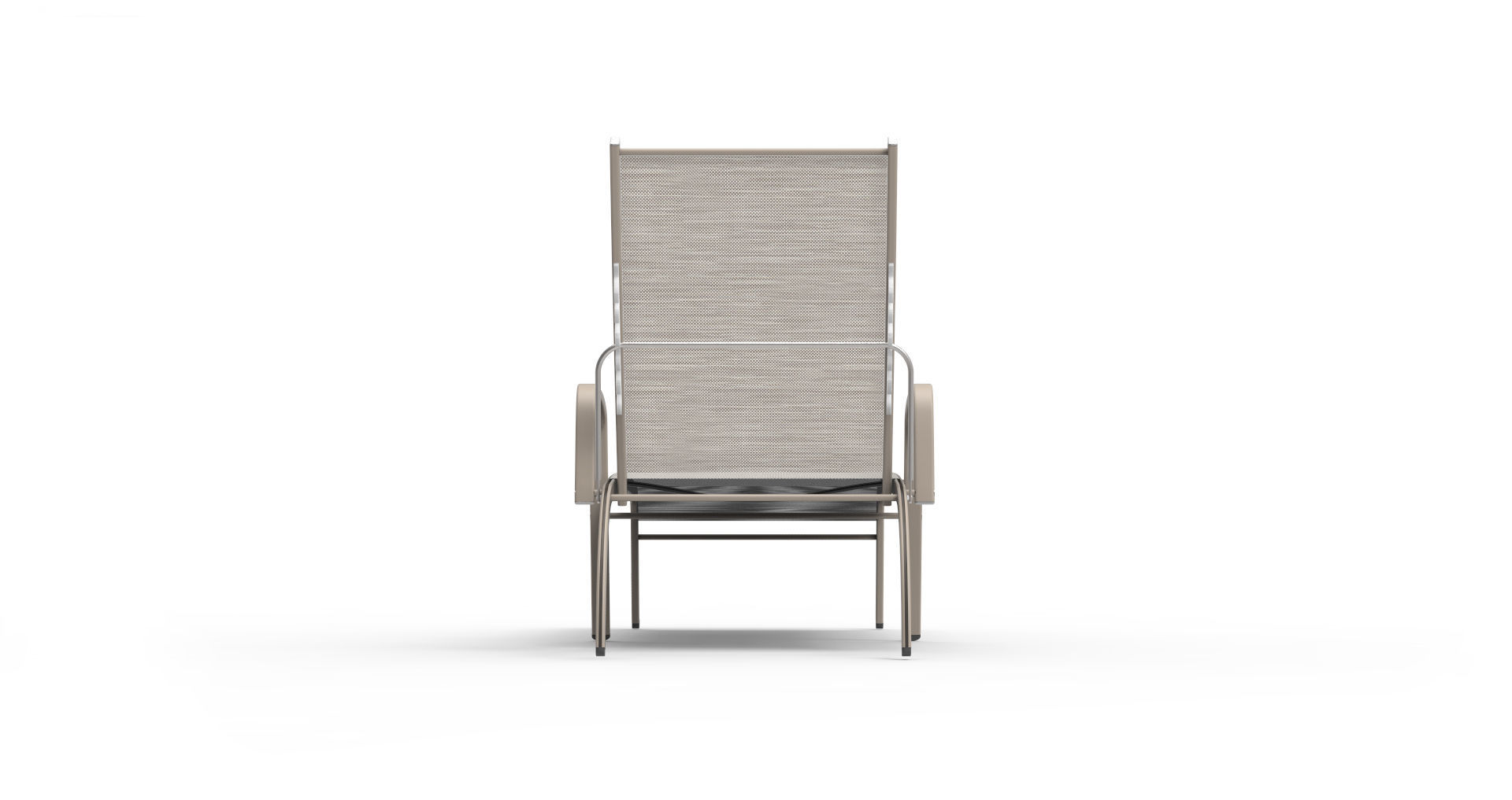 SUNBED 2 lounge chair 3D model_3