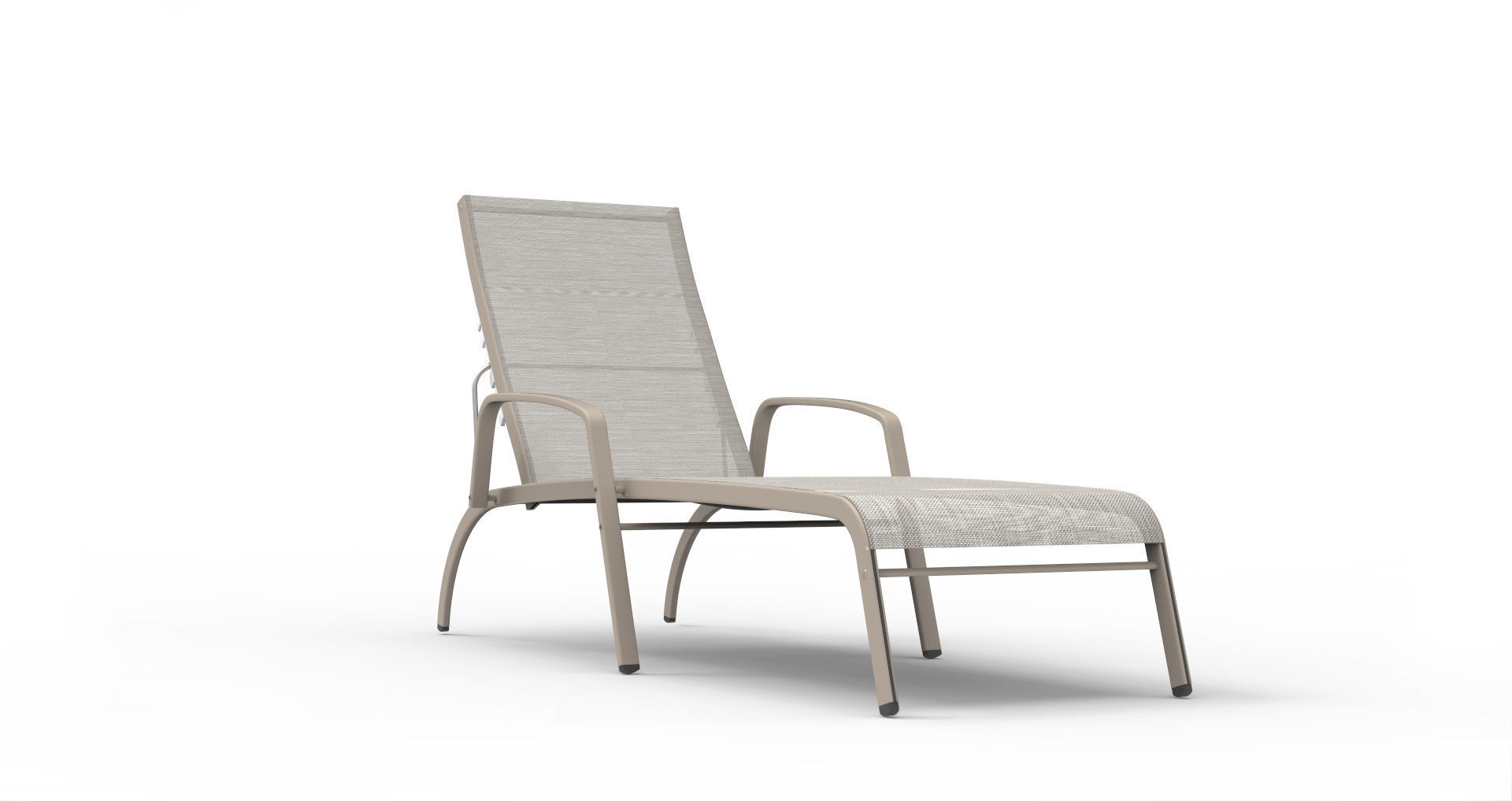 SUNBED 2 lounge chair 3D model_1