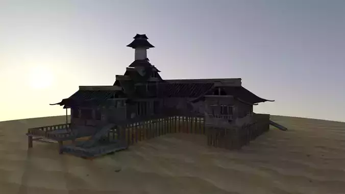 Exterior Scene 3D model