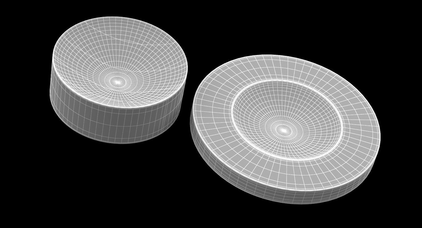 Michael Verheyden WOW bowl and platter 3D model_6
