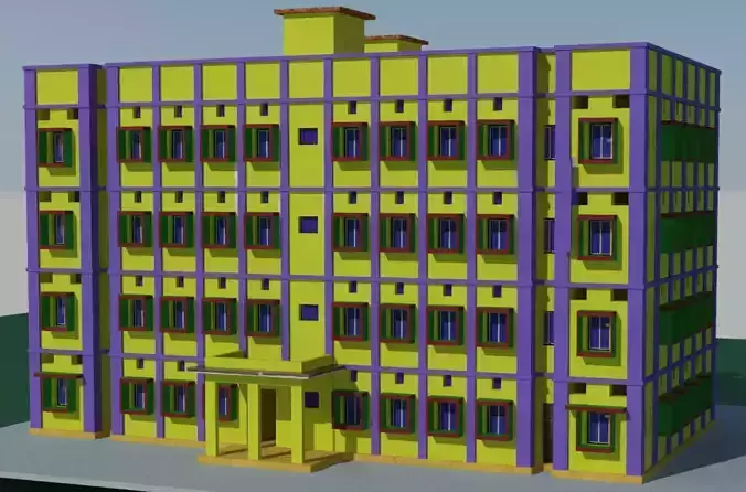 Buiilding for industrial