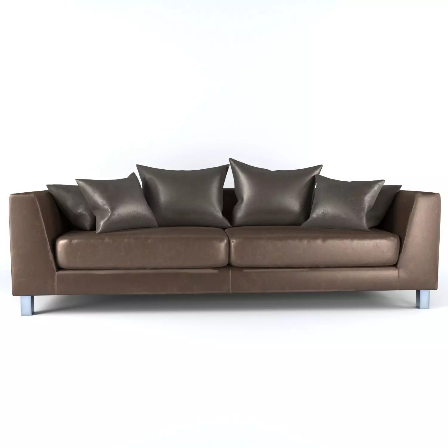 sofame leather sofa Free 3D model