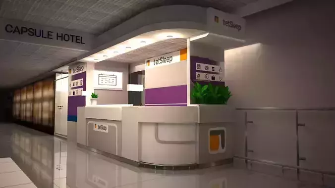 Airport Capsule Hotel  Check-in