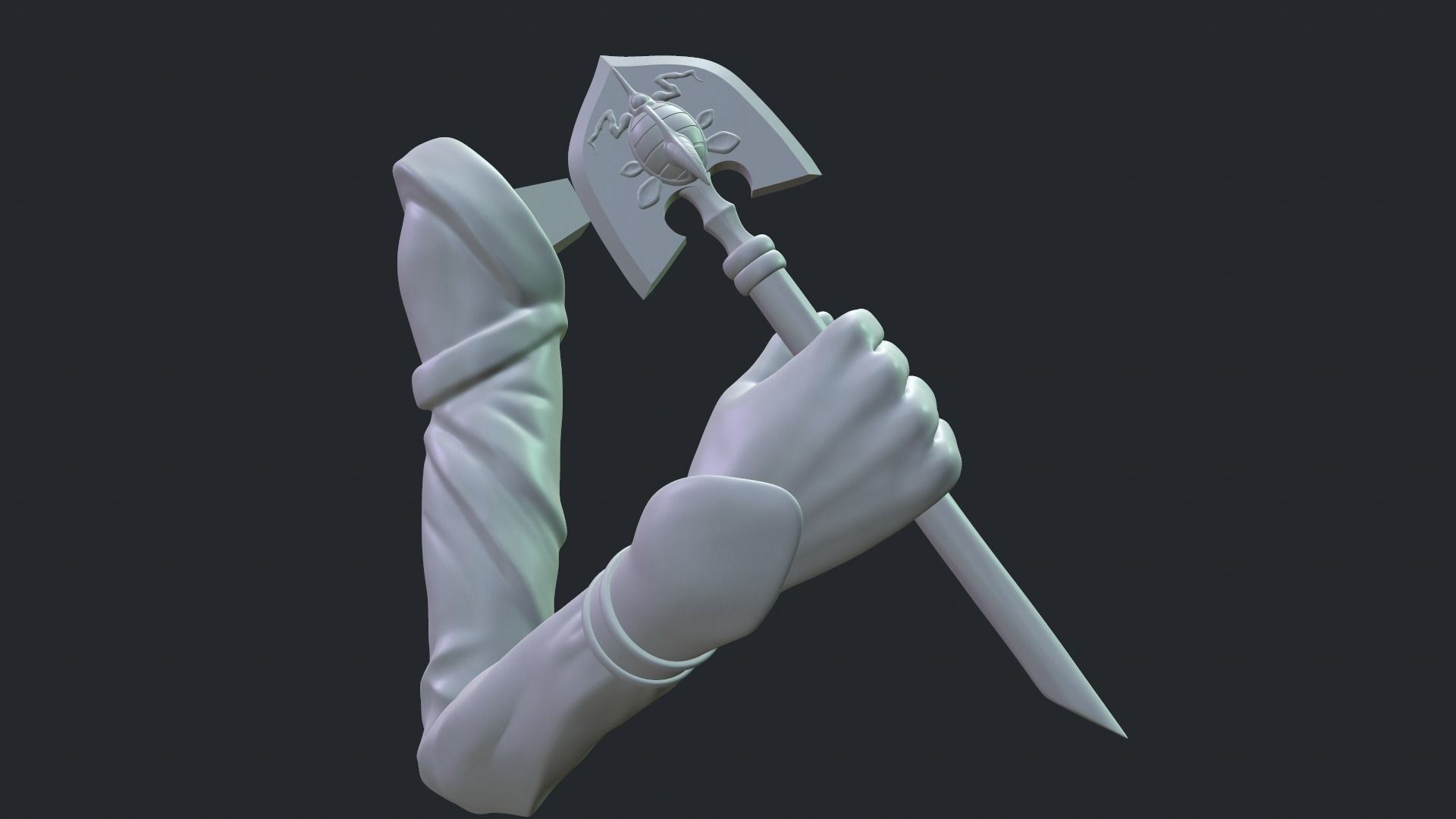 JoJo gold wind 3D print model_51