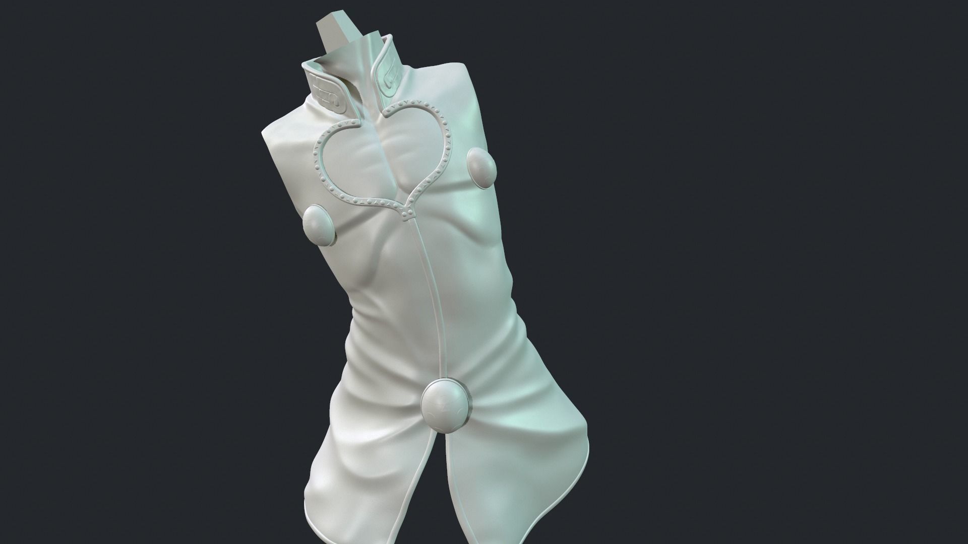 JoJo gold wind 3D print model_43