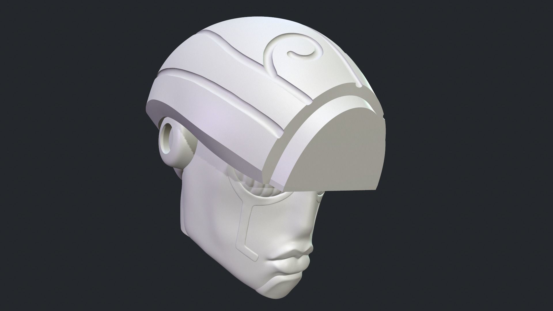 JoJo gold wind 3D print model_19