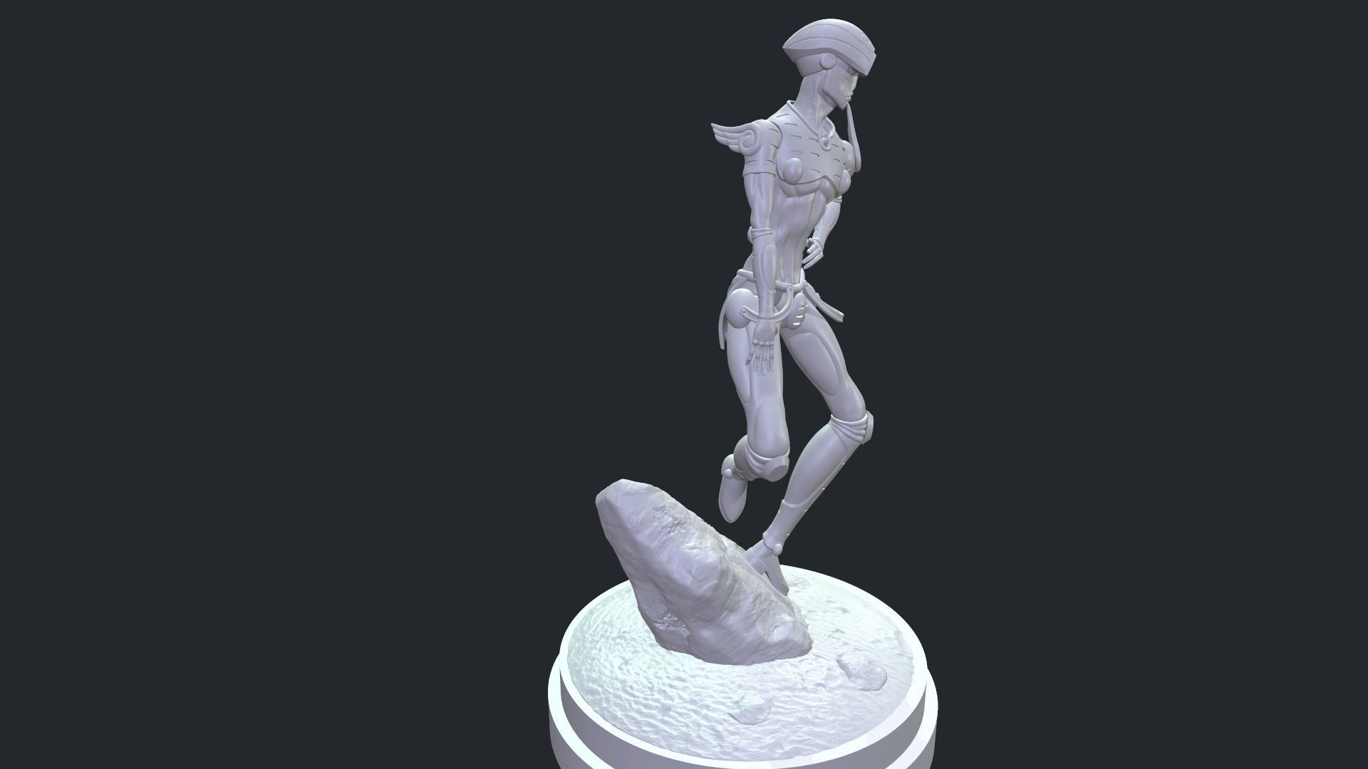 JoJo gold wind 3D print model_15