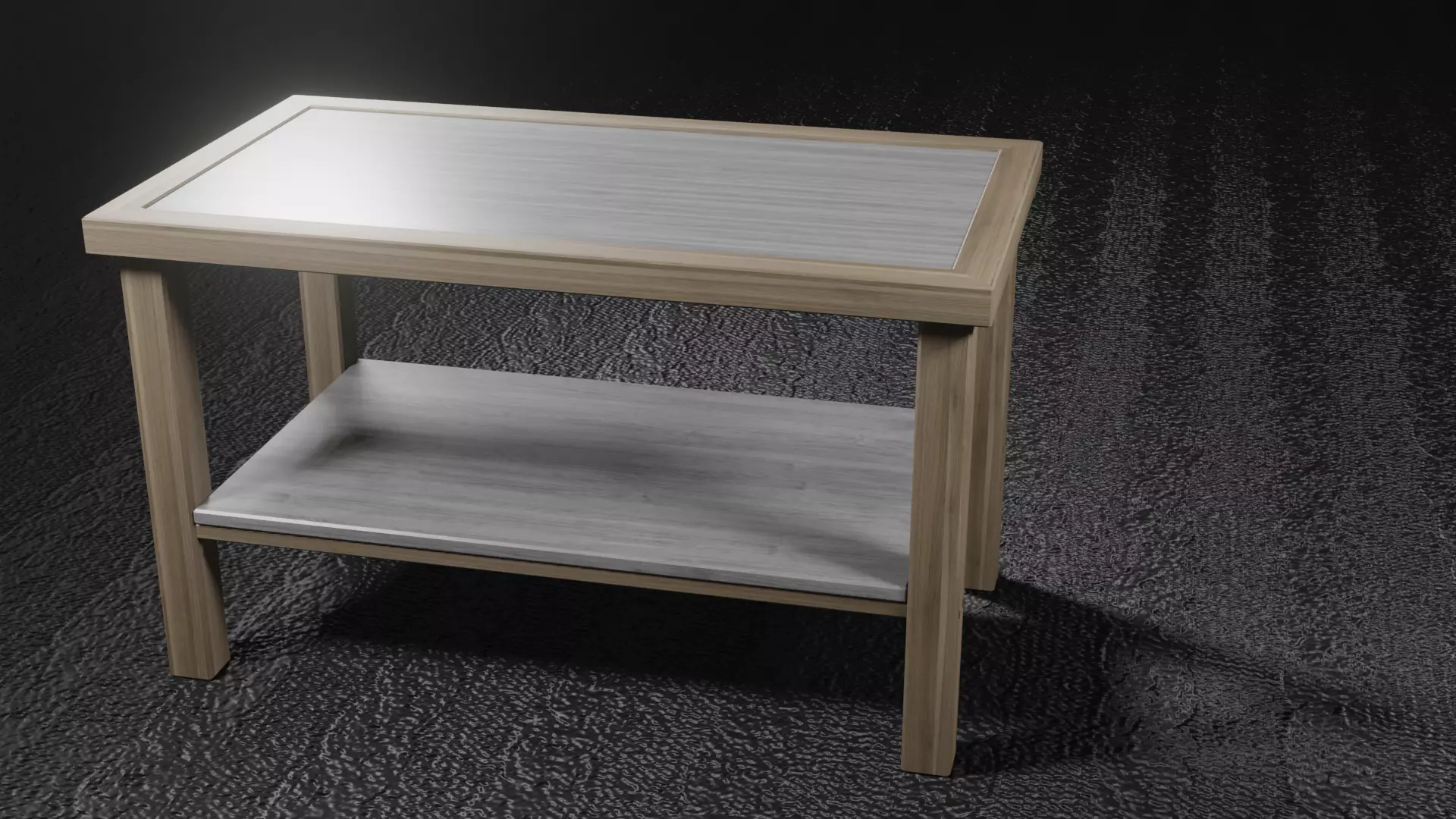 Modern designed coffee table 3D model_0